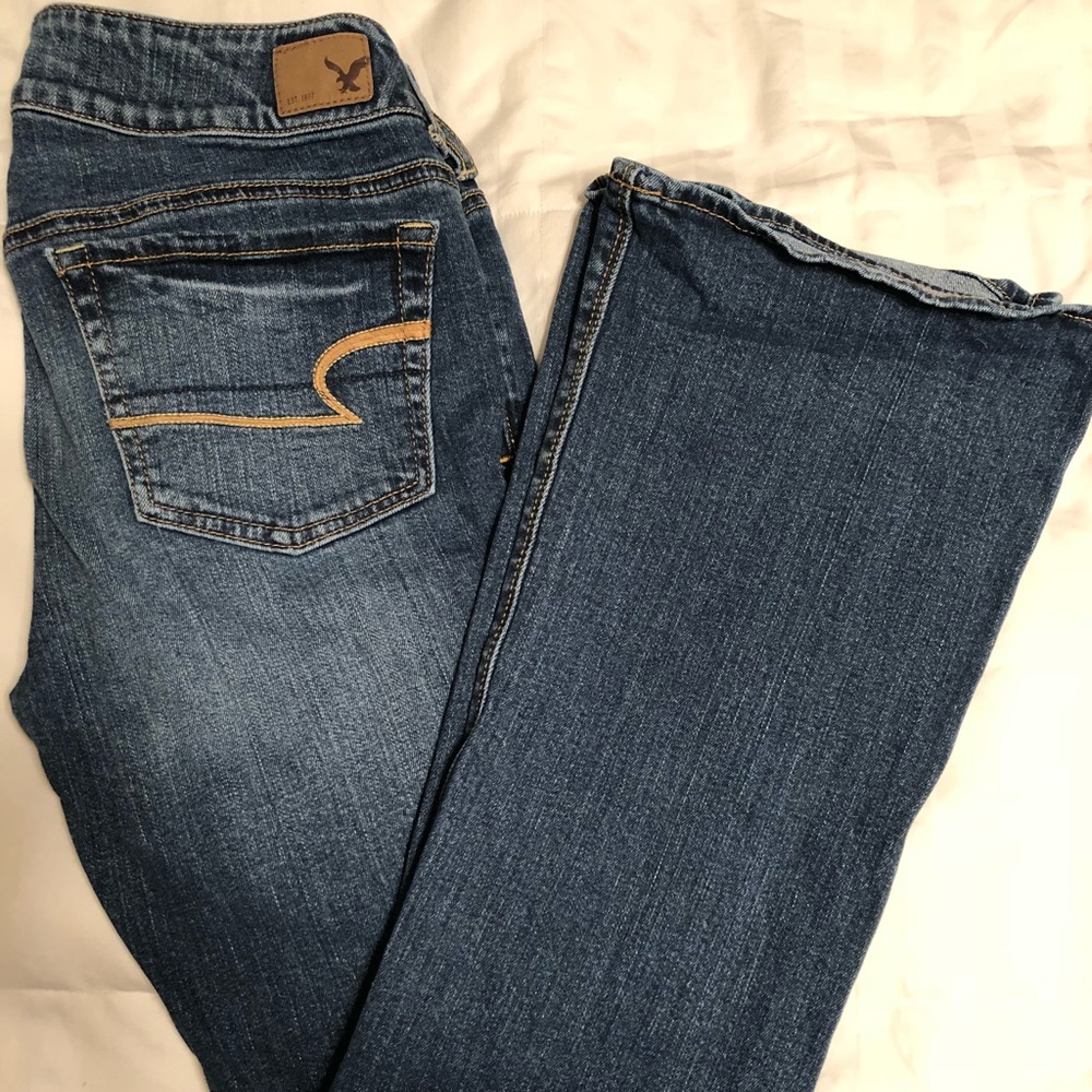 Artist stretch American eagle jeans